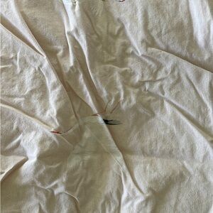 Crate & Kids Organic Cotton Crib Sheet - Dusty Rose Pink with Crane Design